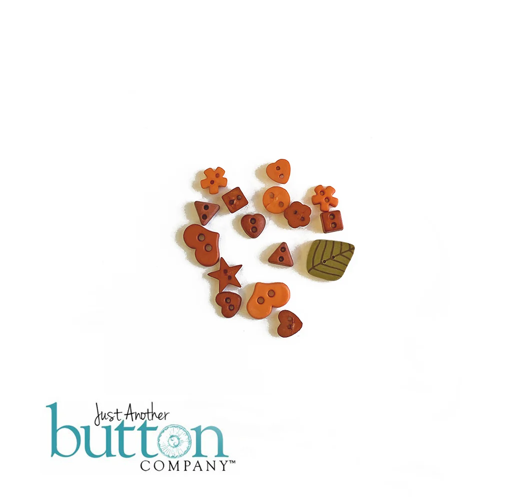 Pumpkin Spice Roll Button Pack by Just Another Button Company