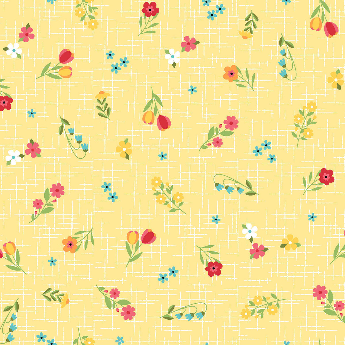 Slippin' On Sunshine | MAS11076 | Ditsy on Texture - Yellow