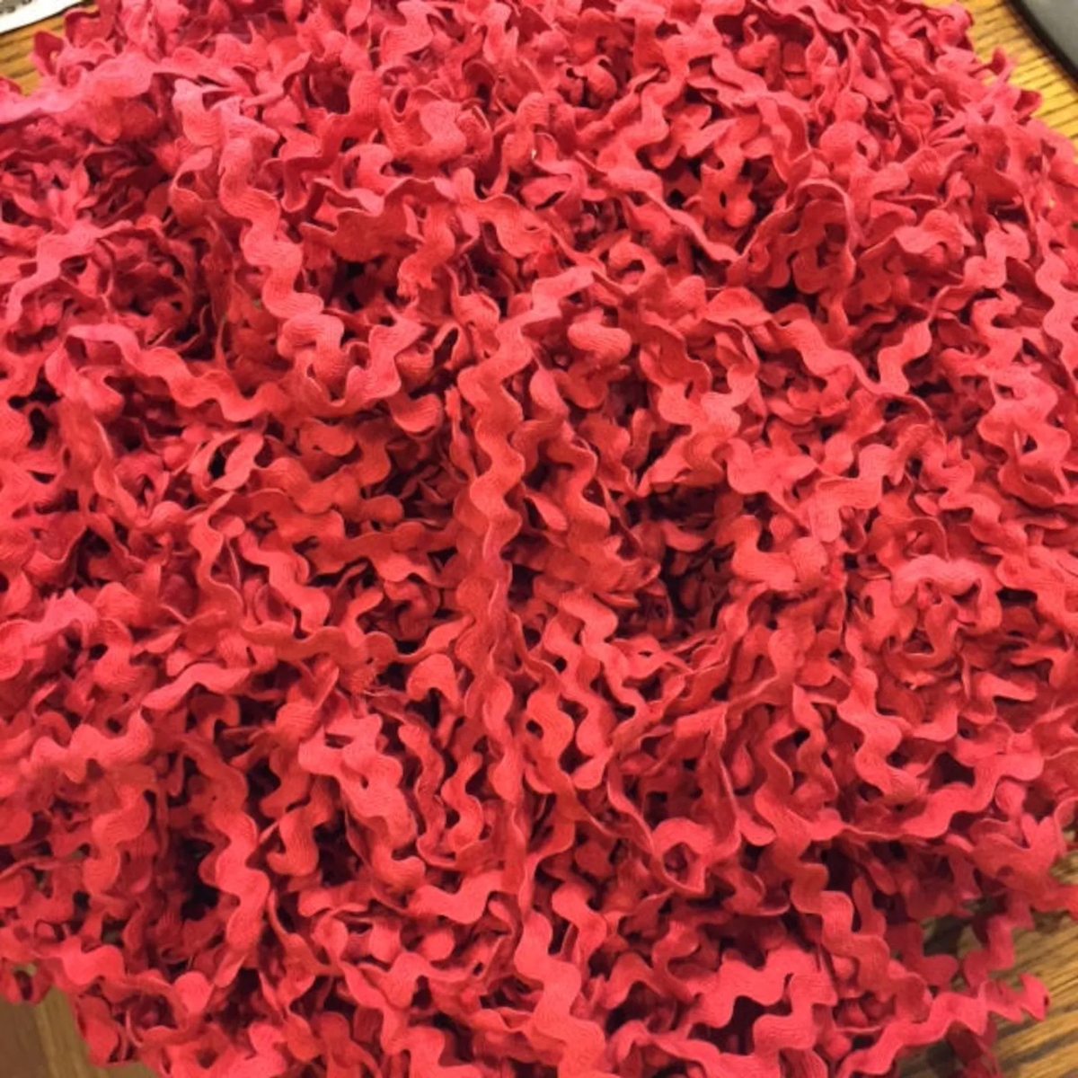 Ric Rac Trim - Brickhouse Hand-Dyed 100% Cotton Half Inch by Lady Dot Creates
