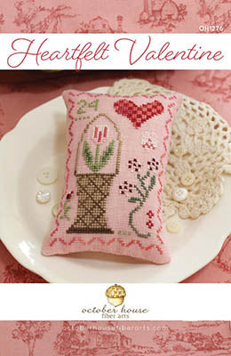 Heartfelt Valentine by October House Fiber Arts - Paper Pattern