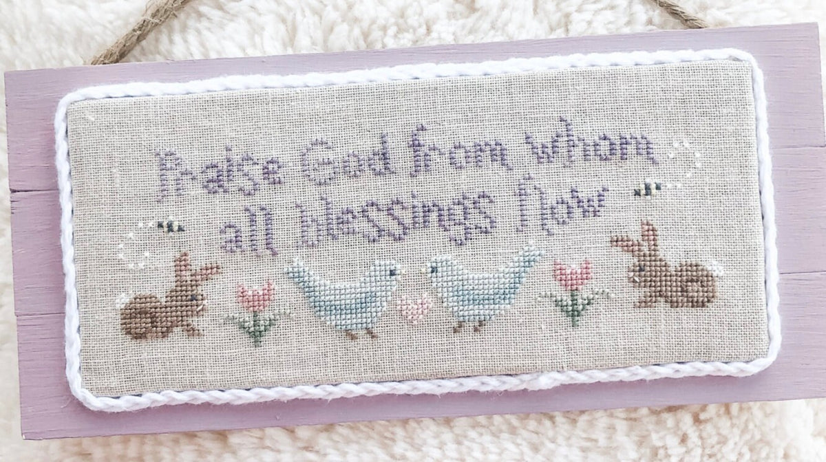 Spring Doxology Cross Stitch by Sweet Wing Studio - Paper Pattern