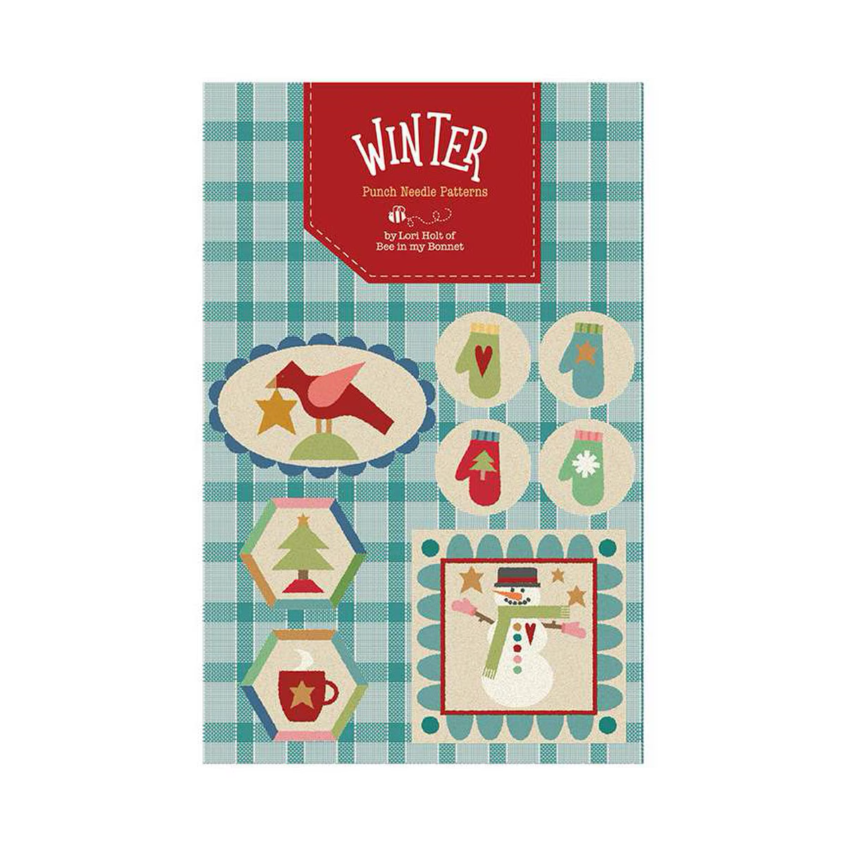 Lori Holt Winter Punch Needle - Paper Pattern