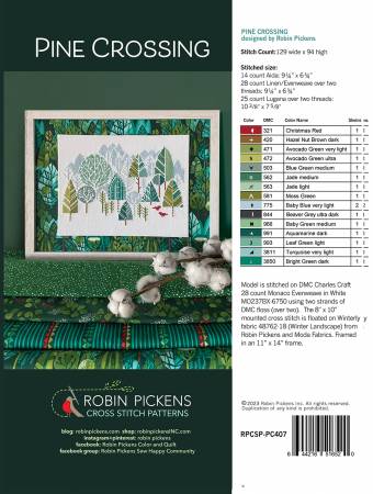 Pine Crossing by Robin Pickens - Paper Pattern