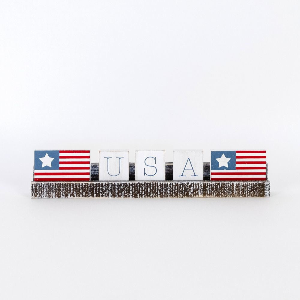 USA | Stars &amp; Stripes Collection | 12x2x1 wood ledgie kit | 45100