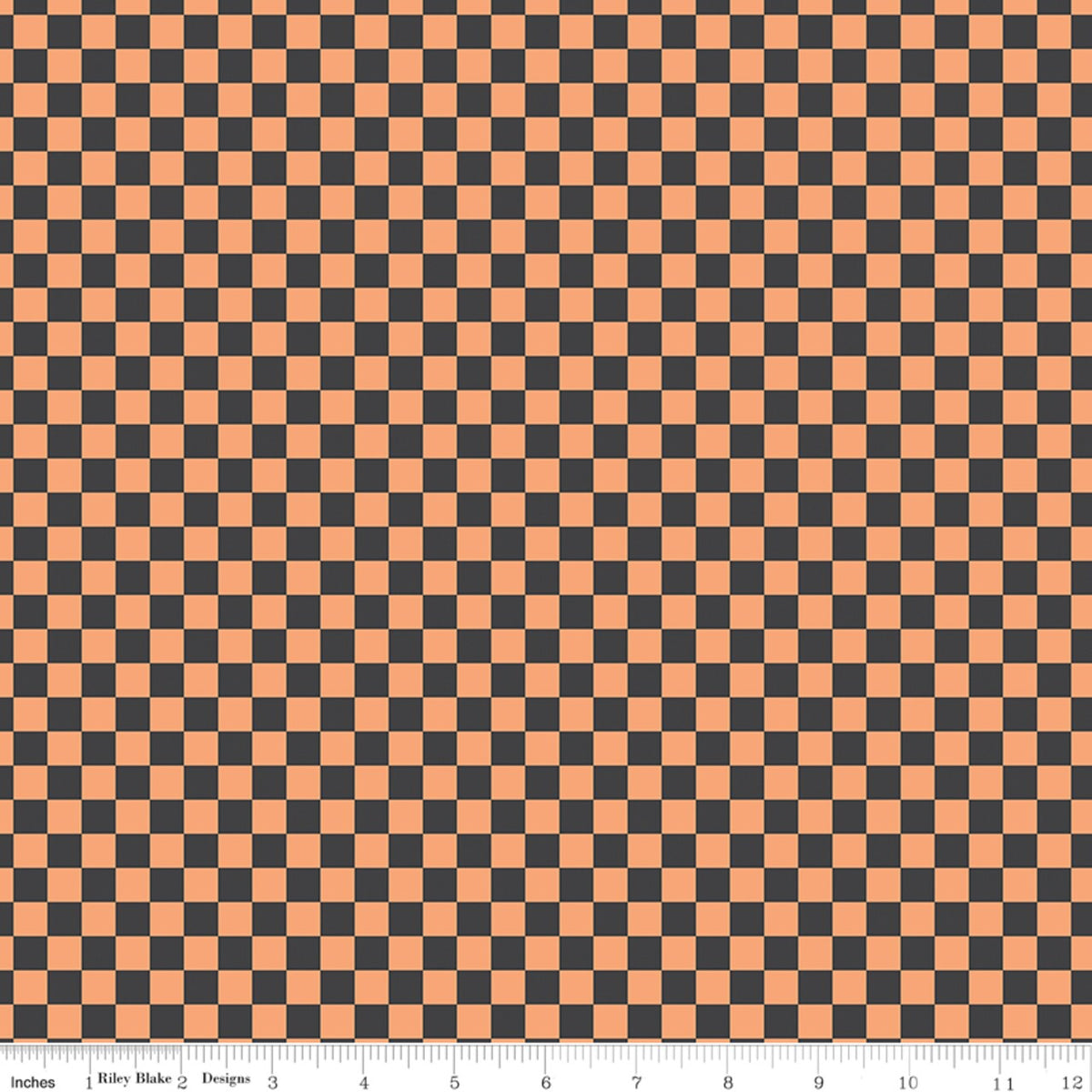Hey Pumpkin | C16036 | Checks - Charcoal