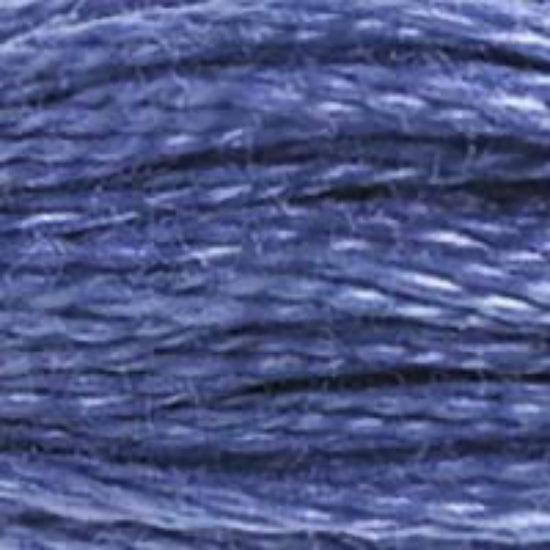 DMC-322 Dark Baby Blue  6 Strand Floss
