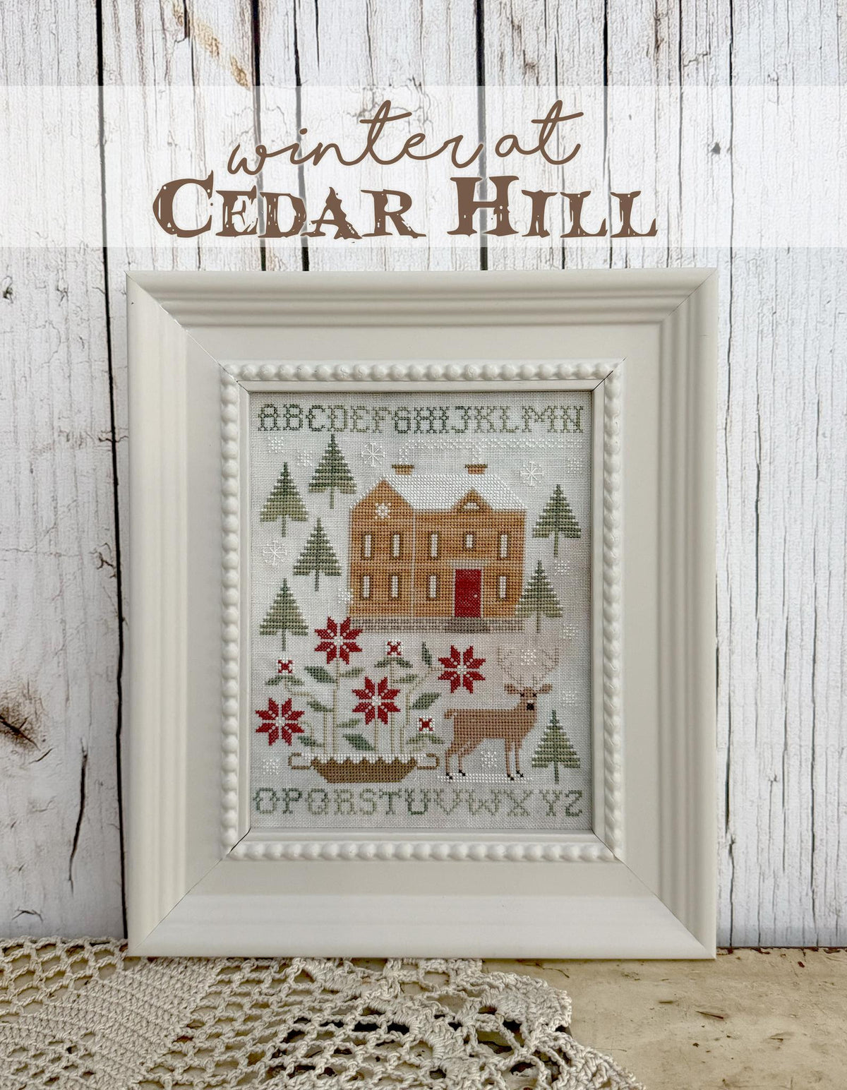 Hello Winter Booklet Cross Stitch by Teresa Kogut - Paper Pattern