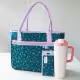 Stitch and Stash Tote Quilt Pattern by Knot + Thread Design - Paper Pattern