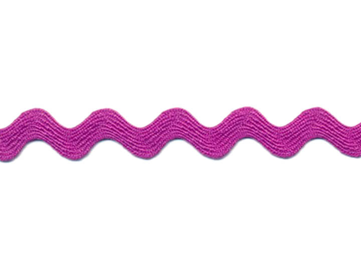 Medium Ric Rac, 1/2 inch - Magenta