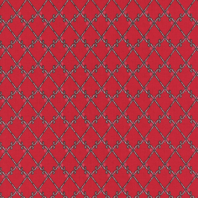 Mistletoe & Holly | C16406 | Candy Canes - Red