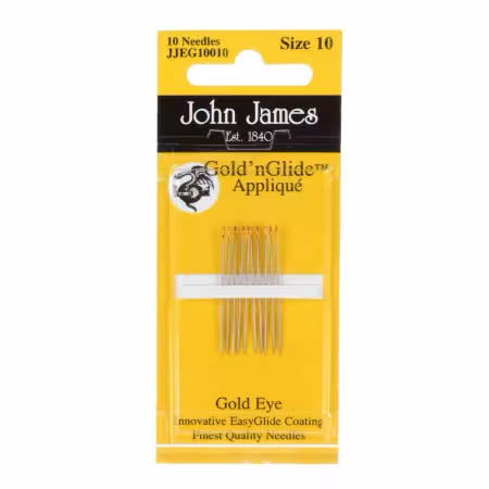 John James Gold&#39;N Glide Applique Needles