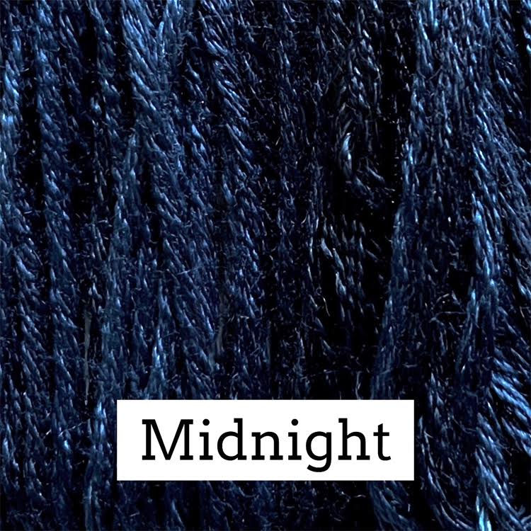 Midnight - Classic Colorworks Silk Floss
