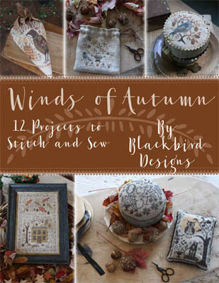 Winds Of Autumn Cross Stitch by Blackbird Designs - Paper Pattern