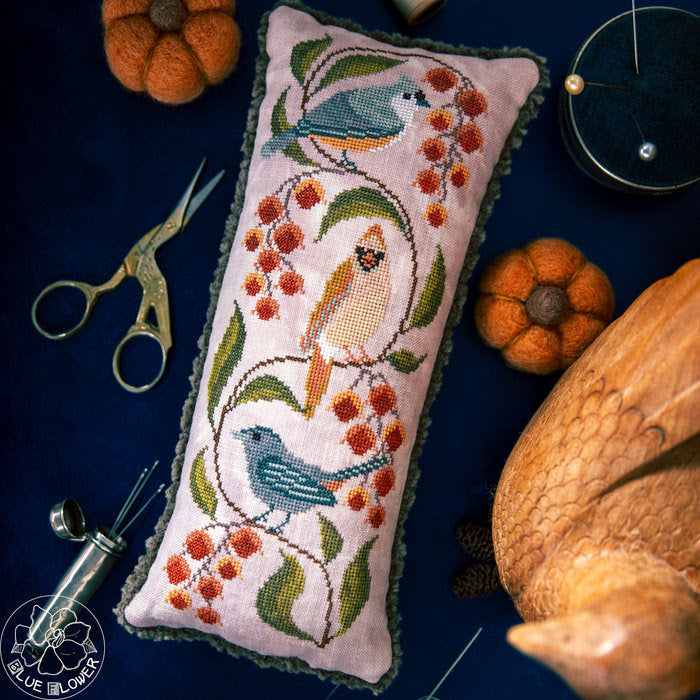 Bittersweet Bounty Cross Stitch by The Blue Flower - Paper Pattern