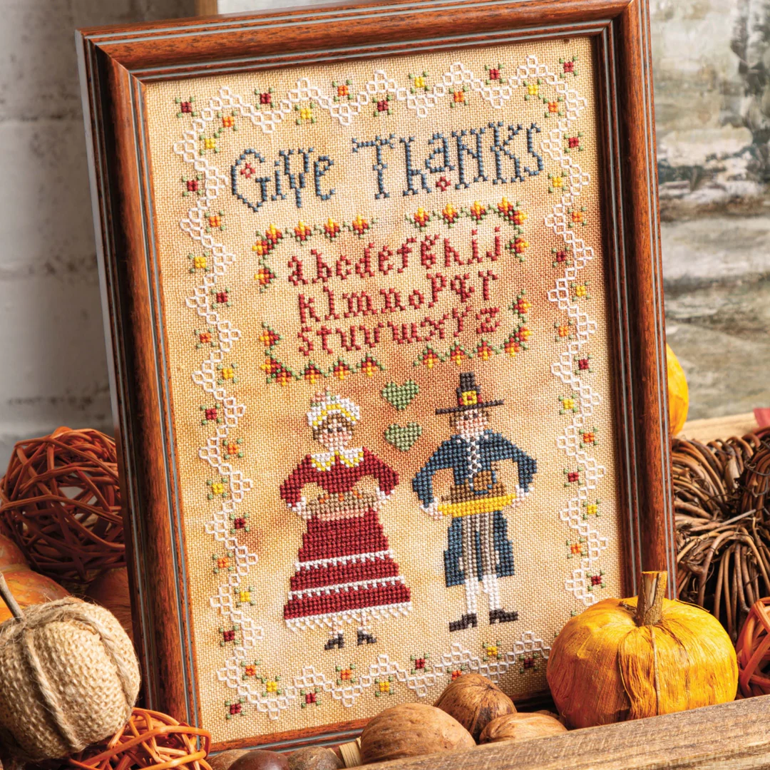 Give Thanks Cross Stitch by Dirty Annie's - Paper Pattern