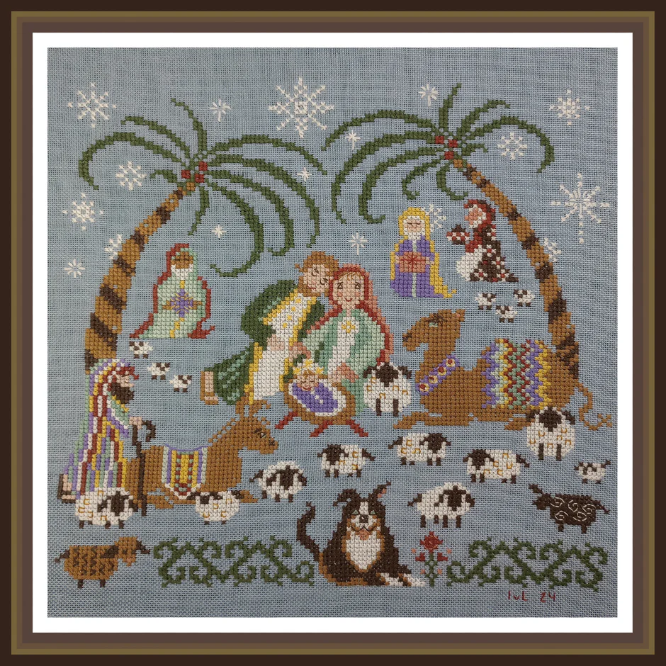 Pre-Order - Starry Stable Cross Stitch by Tempting Tangles - Paper Pattern