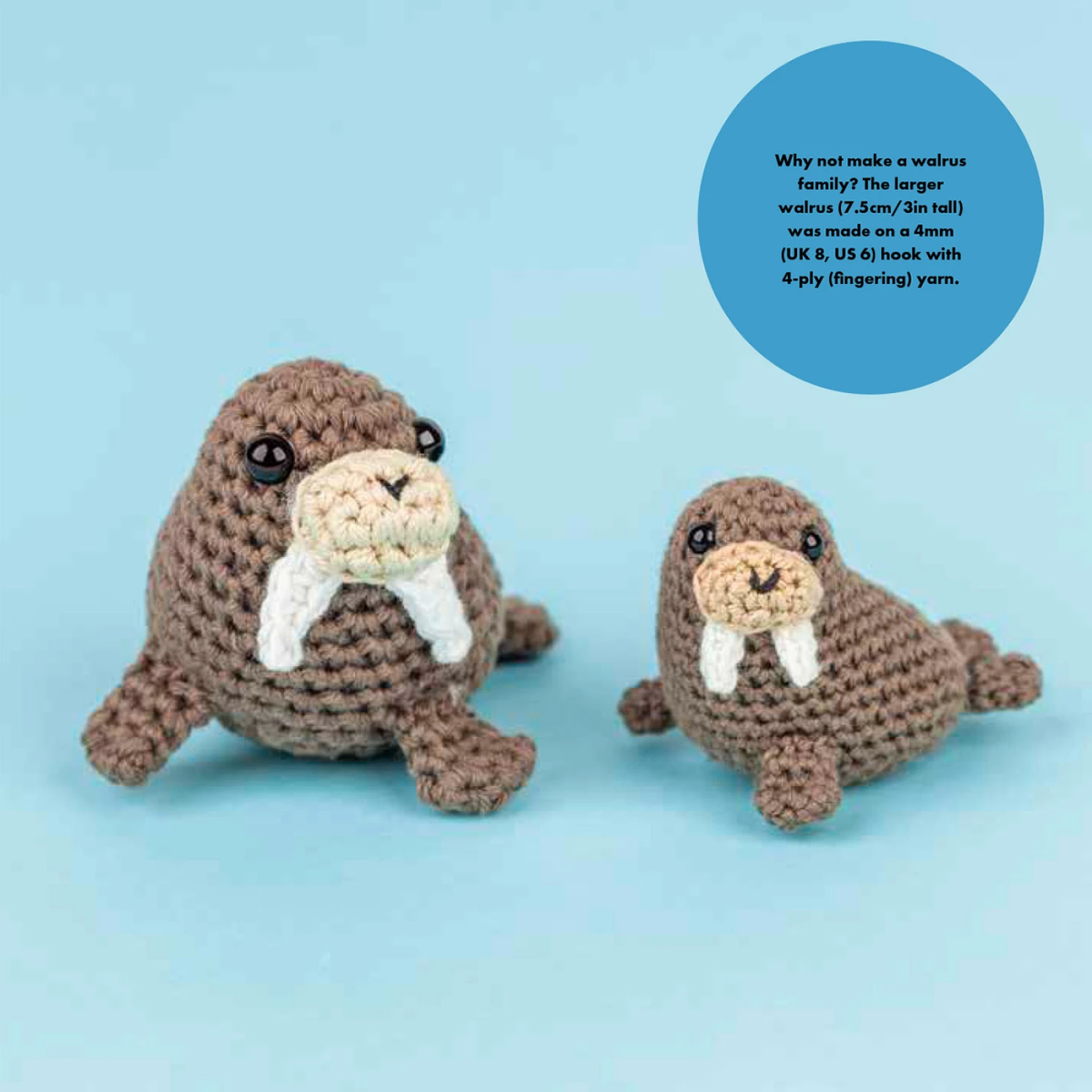 Mini Amigurumi Ocean Crochet Book by Sarah Abbondio - Paper Pattern