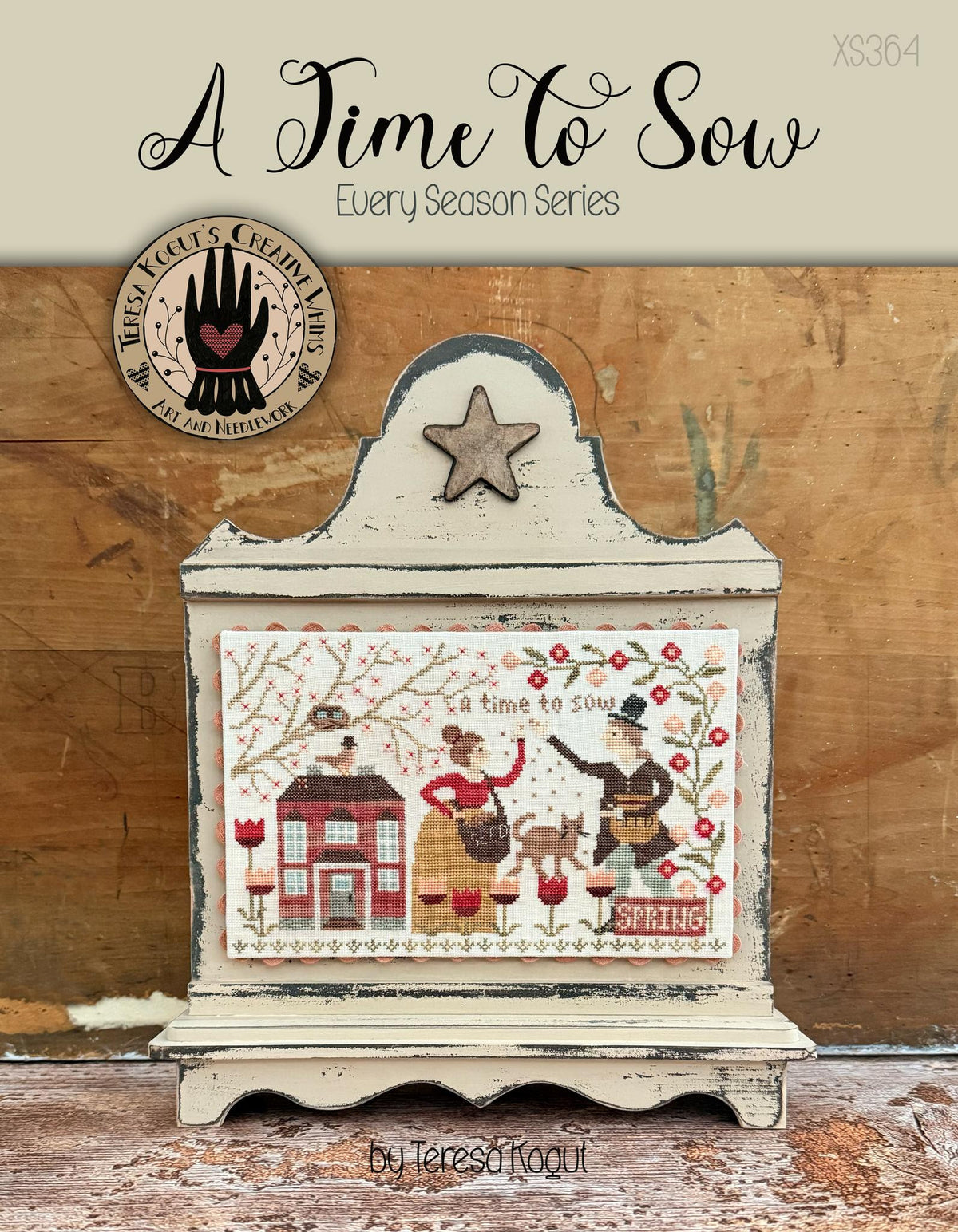 Pre-Order - A Time to Sow Cross Stitch by Teresa Kogut - Paper Pattern