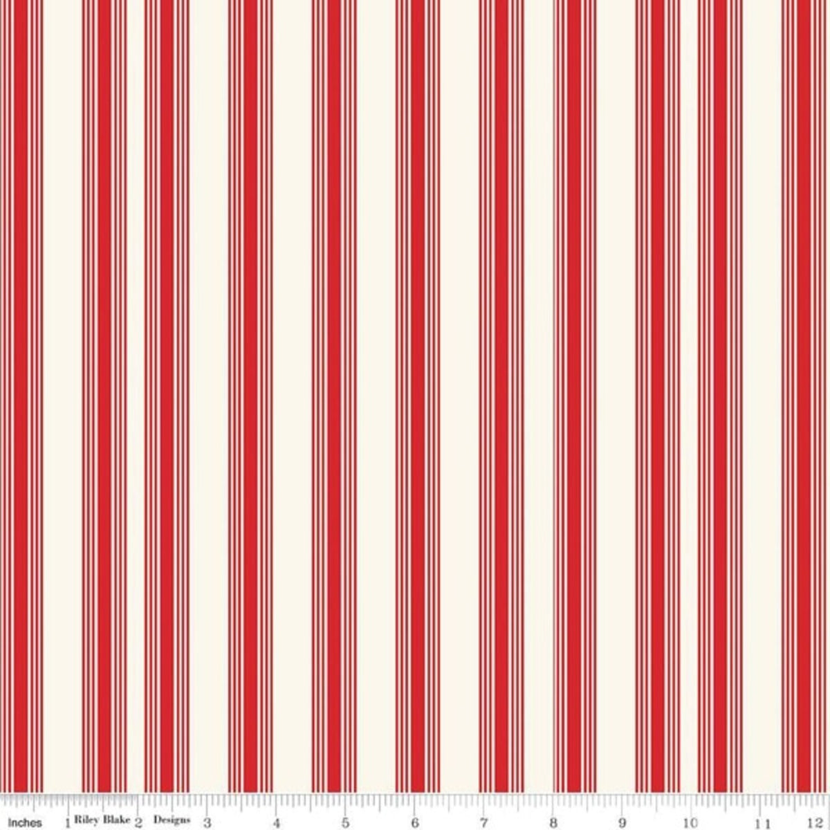 Freedom Garden | C15623 | Stripes - Red
