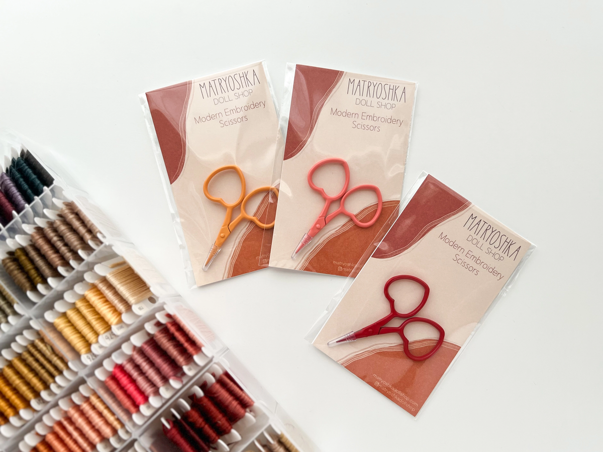 Little Snips Embroidery Heart Scissors