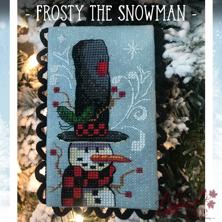 Frosty the Snowman by Autumn Lane Stitchery - Paper Pattern