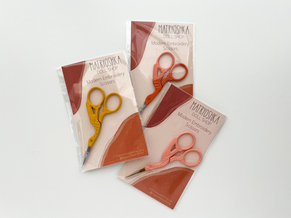 Small Sewing Stork Scissors
