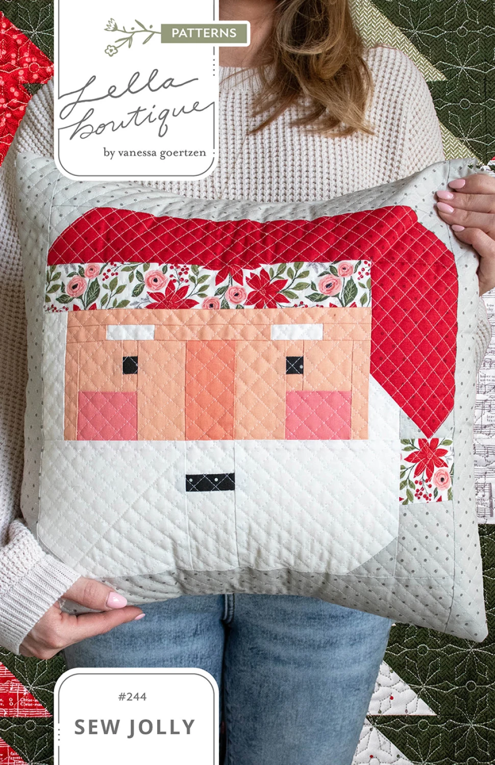 Sew Jolly Quilt Pattern by Lella Boutique - Paper Pattern
