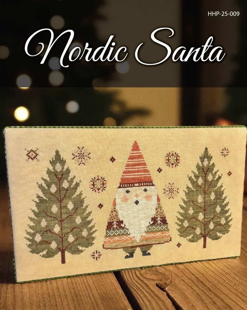 Nordic Santa Cross Stitch by Hobby House Press - PAPER Pattern