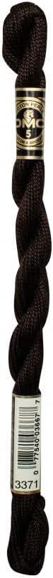 Pearl Cotton Skein Size 5 Peppercorn #3371