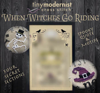 When Witches Go Riding Part 1 by Tiny Modernist - Paper Pattern