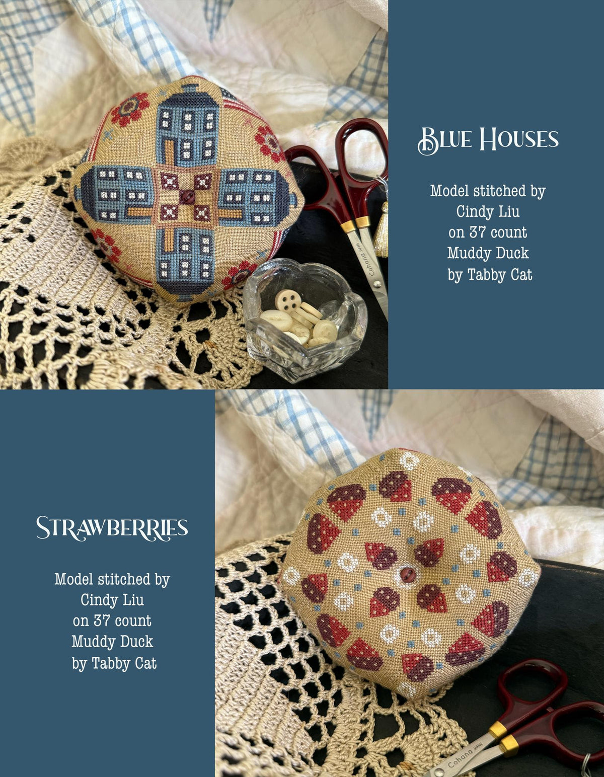 Land That I Love Cross Stitch by Teresa Kogut - Paper Pattern