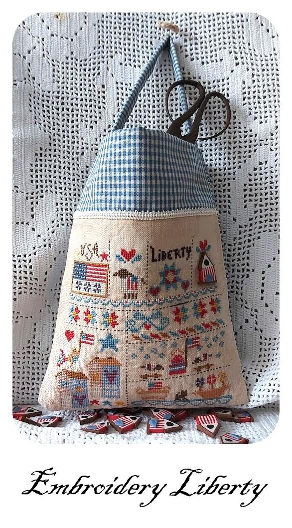 Liberty Embroidery by Nikyscreations - Paper Pattern