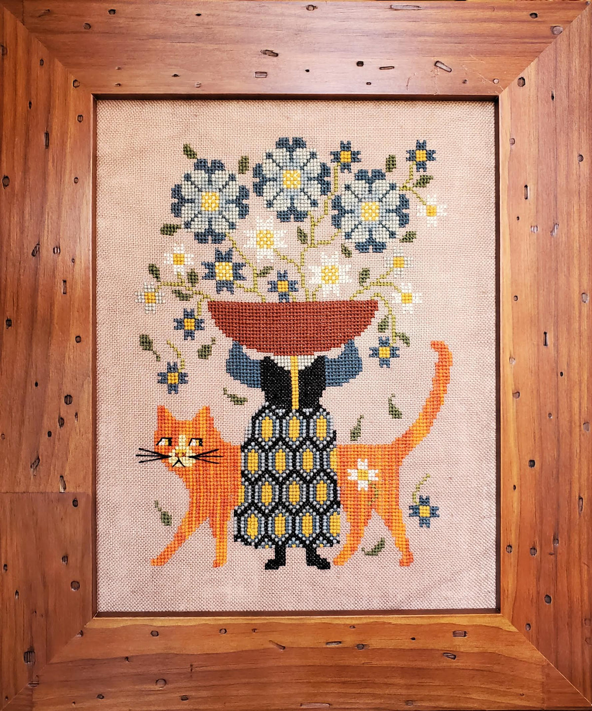 Pre-Order - The Florist Cross Stitch by The Artsy Housewife - Paper Pattern