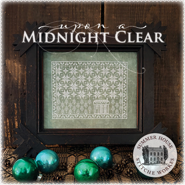 Upon a Midnight Clear Cross Stitch by Summer House Stitche Workes - Paper Pattern