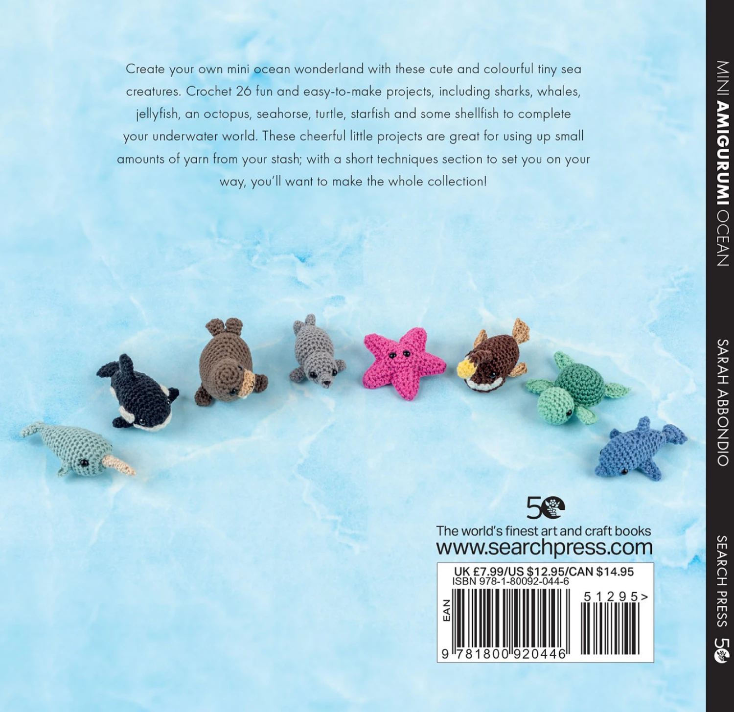 Mini Amigurumi Ocean Crochet Book by Sarah Abbondio - Paper Mini Amigurumi Ocean Crochet Book by Sarah Abbondio - Paper