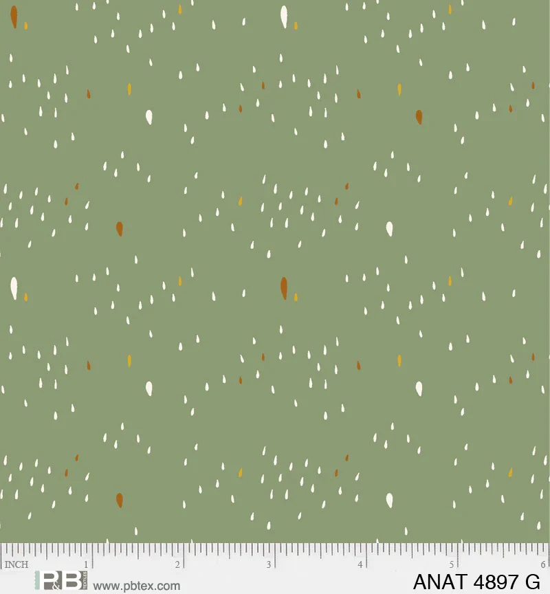 Au Naturel | ANAT-4897-G | Droplet - Green