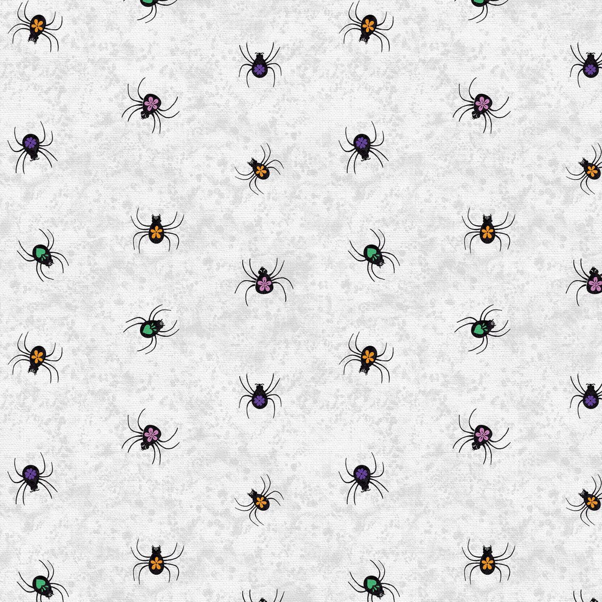Halloween Monsters | 120-3303 | Crawling Spiders - White