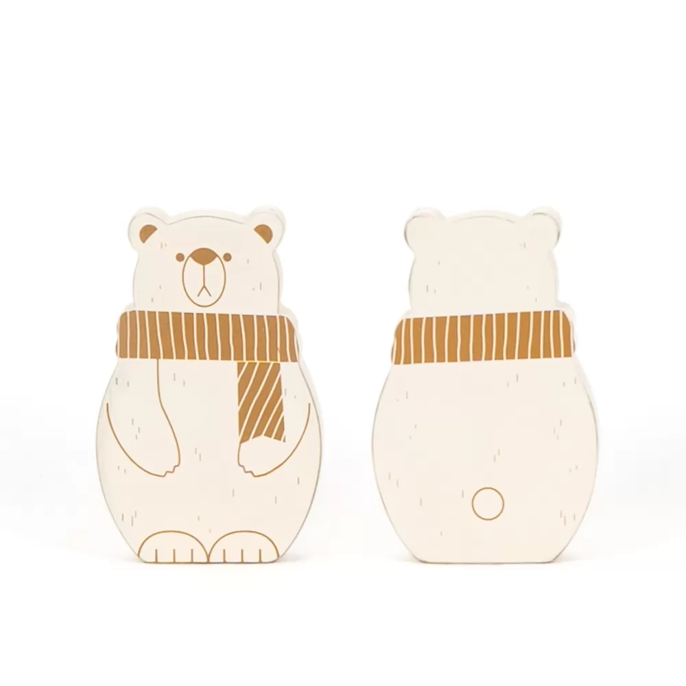 Polar Bear | Feeling Frosty Collection | 4x6x1 chunky wood shape | 71177