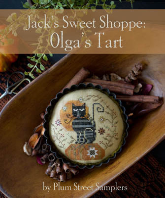 Jack&#39;s Sweet Shop: Olga&#39;s Tart Cross Stitch by Plum Street Samplers - Paper Pattern