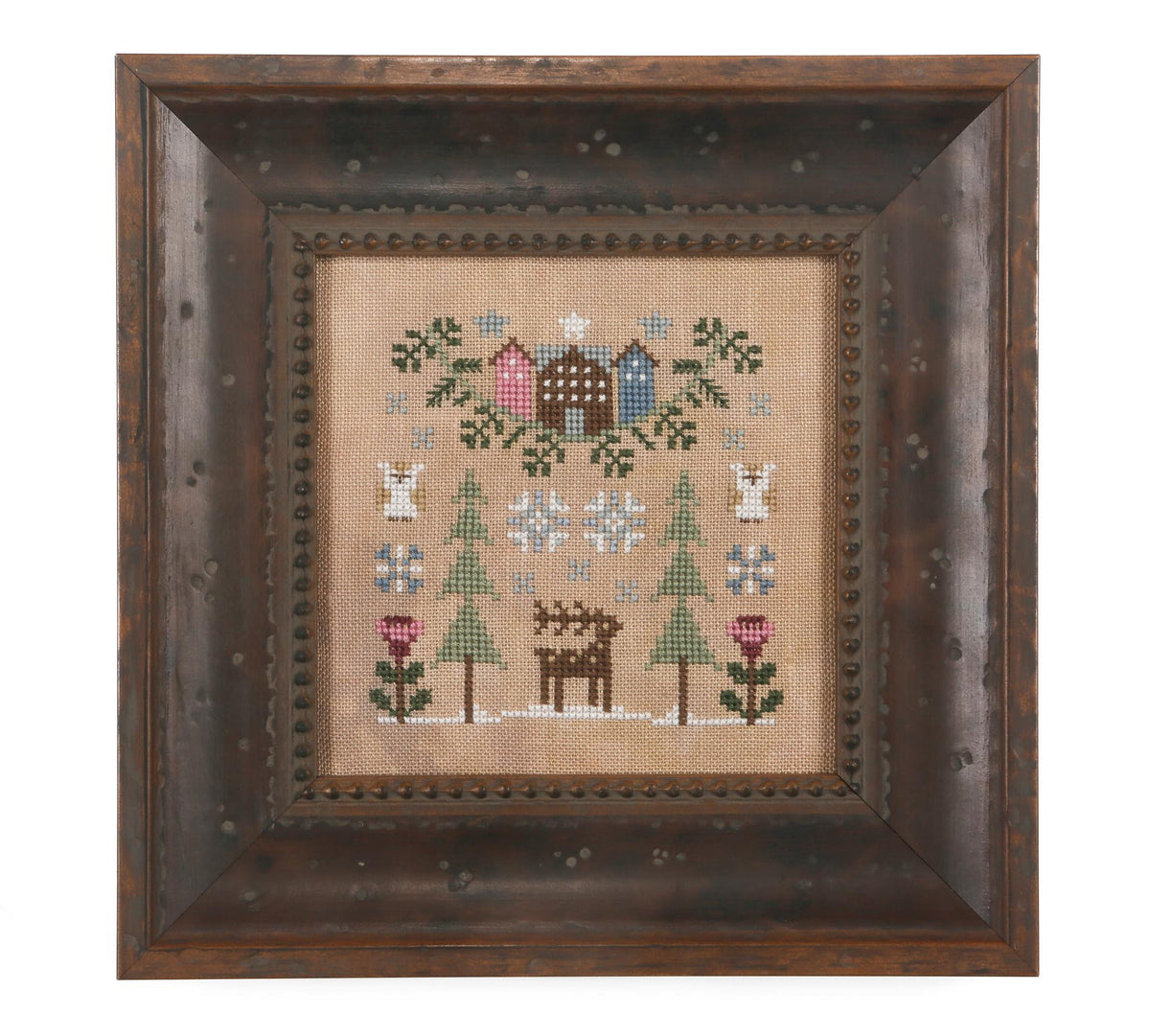 Winter Botanical Cross Stitch by Heart in Hand - Paper Pattern