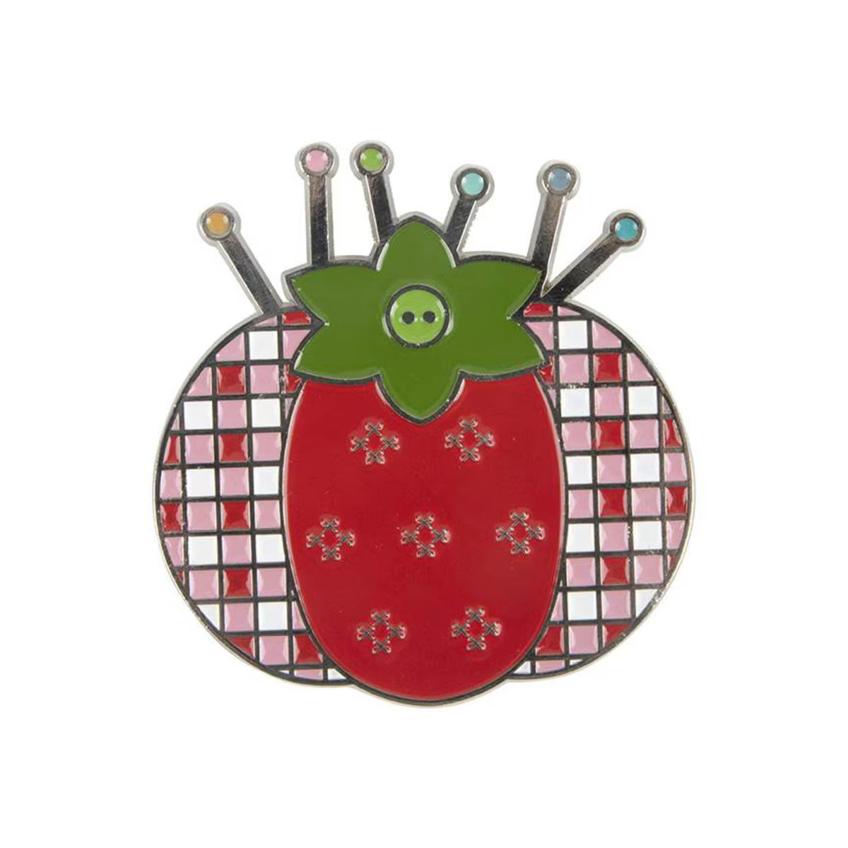 Lori Holt Tomato Pin Cushion Needle Minder