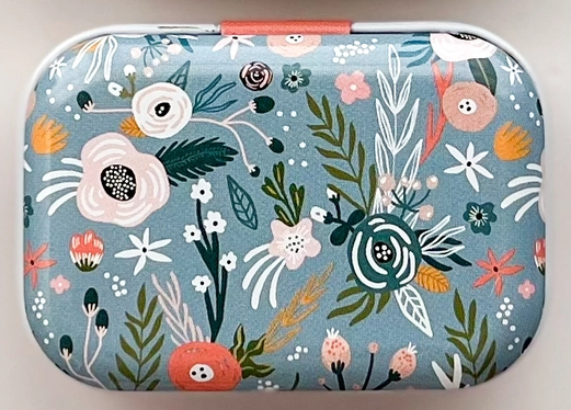 Floral Magnetic Needle Tin