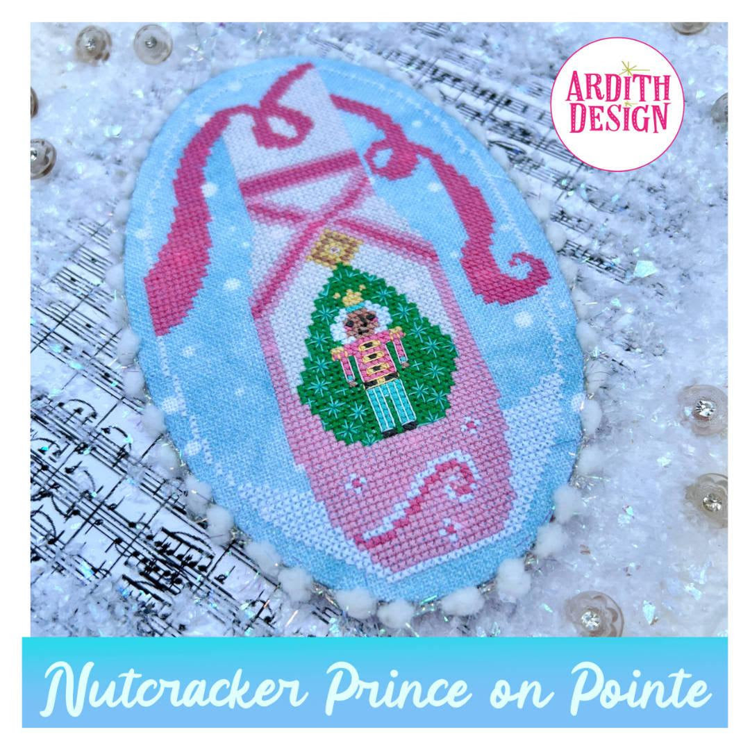 Pre-Order - Nutcracker Prince on Pointe Cross Stitch by Ardith Design - Paper Pattern