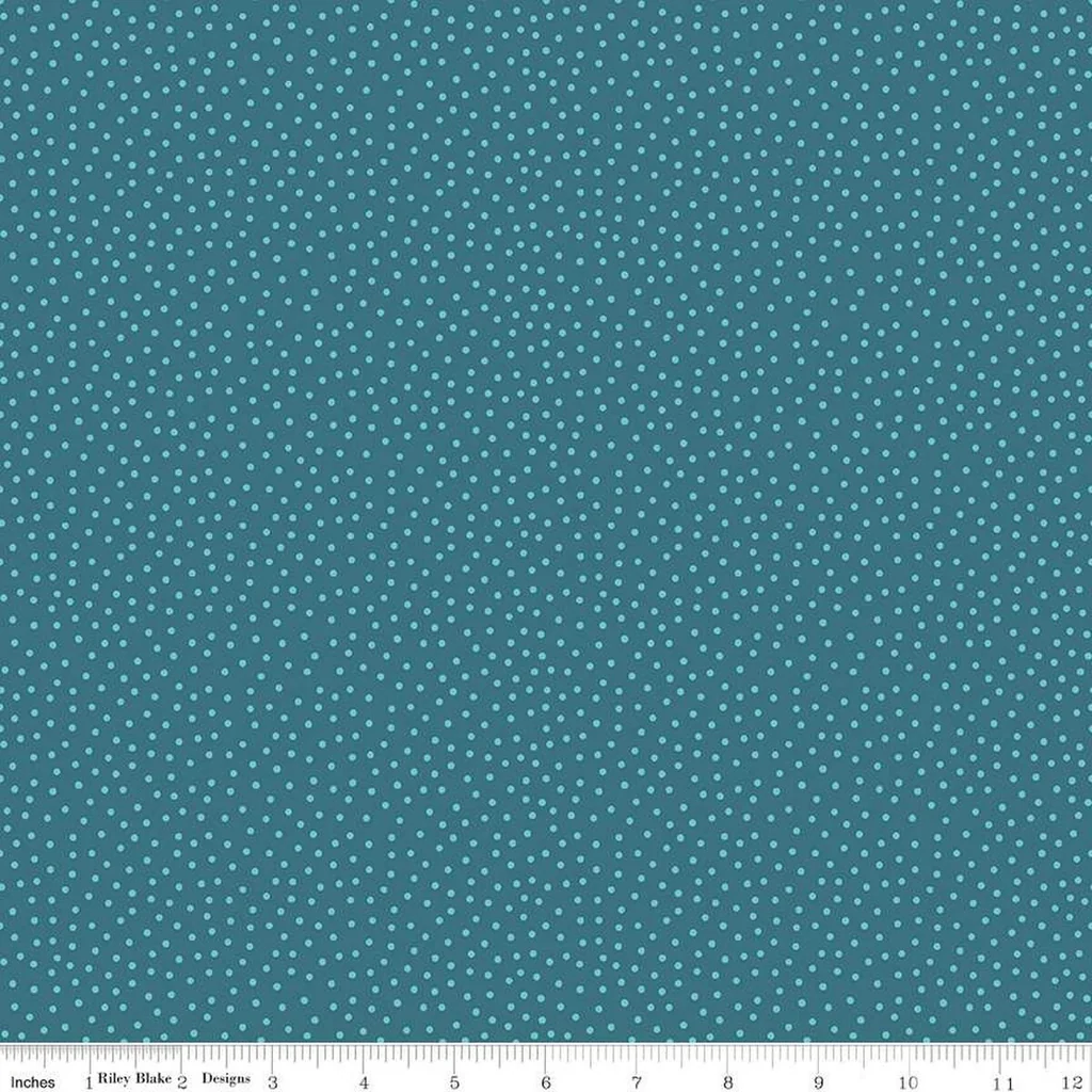 Gone Glamping | C14796 | Dots - Blue