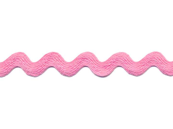 Salmon Coloured Ric Rac Medium Ric Rac, 1/2 inch - Pink - Primrose Cottage
