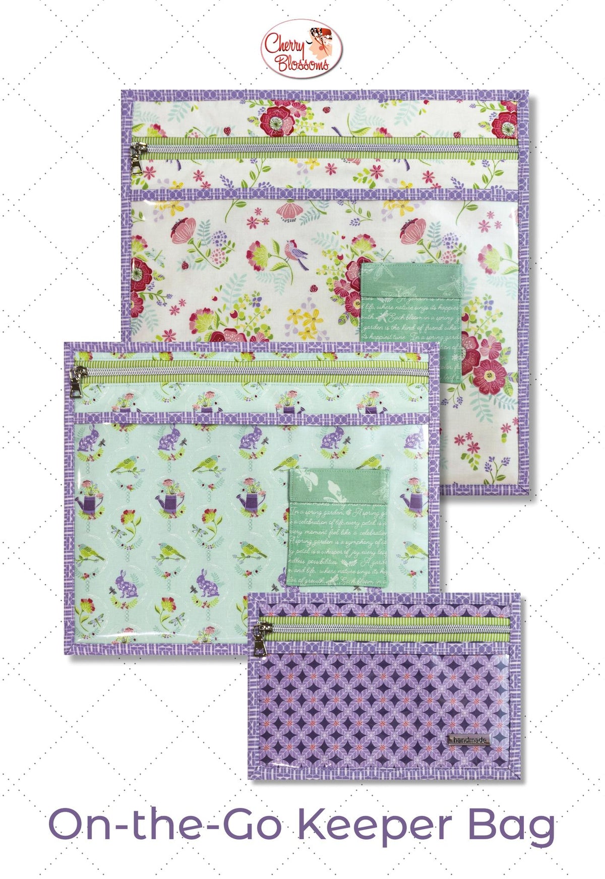 PRE-ORDER - On-The-Go Keeper Bag by Cherry Blossoms Studio - Paper Pattern
