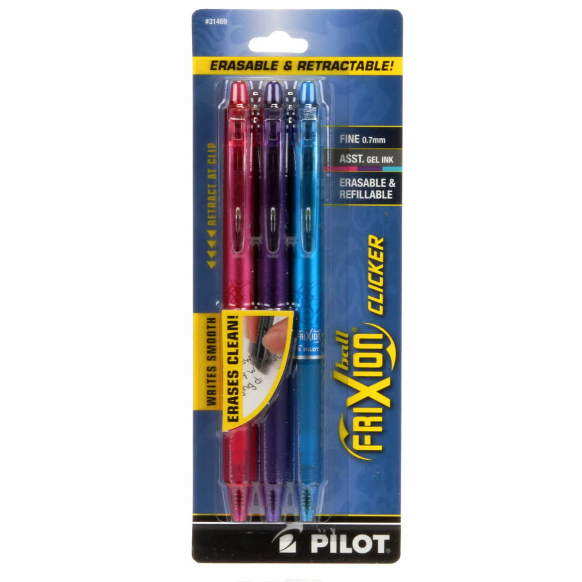 Frixion Clicker Assortment 3 pack