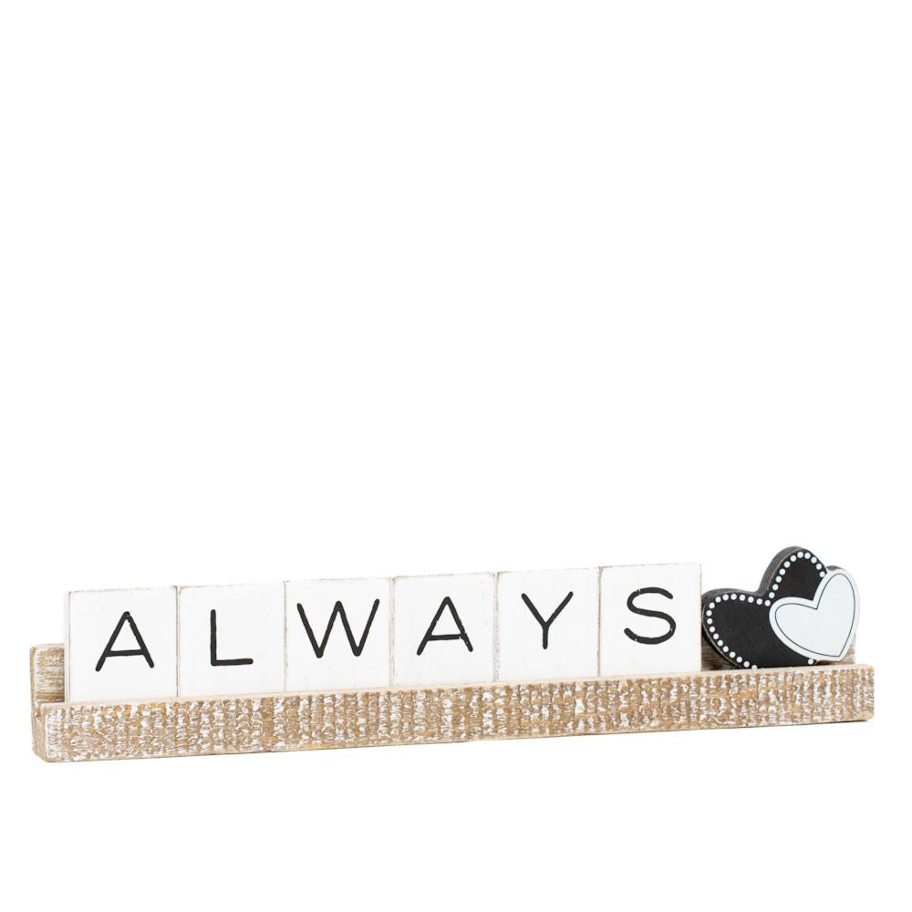 Always | You & Me Collection | 12x2x1 wood ledgie kit | 15889