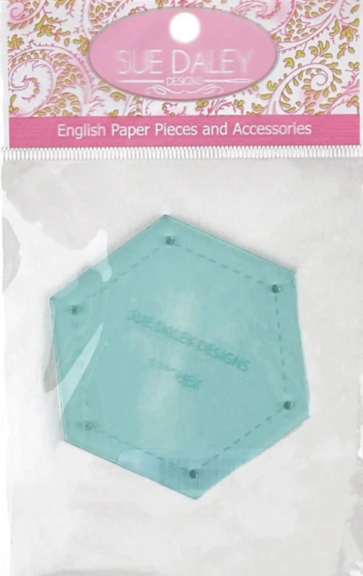 Sue Daley Designs Hexagon Acrylic Templates