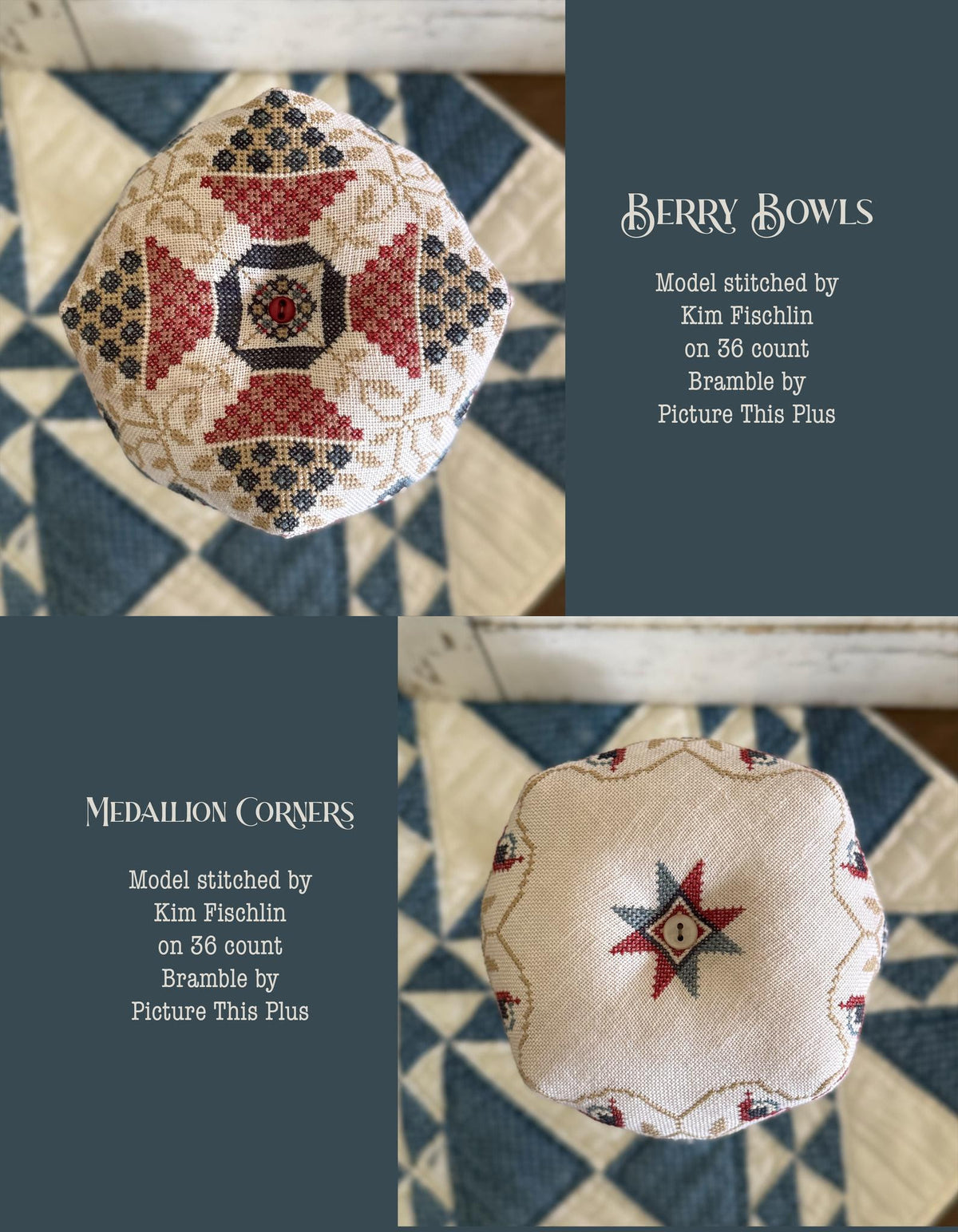 Land That I Love Cross Stitch by Teresa Kogut - Paper Pattern